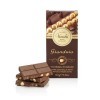 Venchi - Tablette de Chocolat Noir au Gianduja et Noisettes du Piémont IGP entières, 100 g - Sans gluten