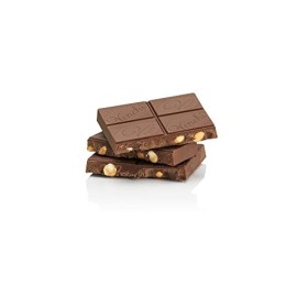 Venchi - Tablette de Chocolat Noir au Gianduja et Noisettes du Piémont IGP entières, 100 g - Sans gluten