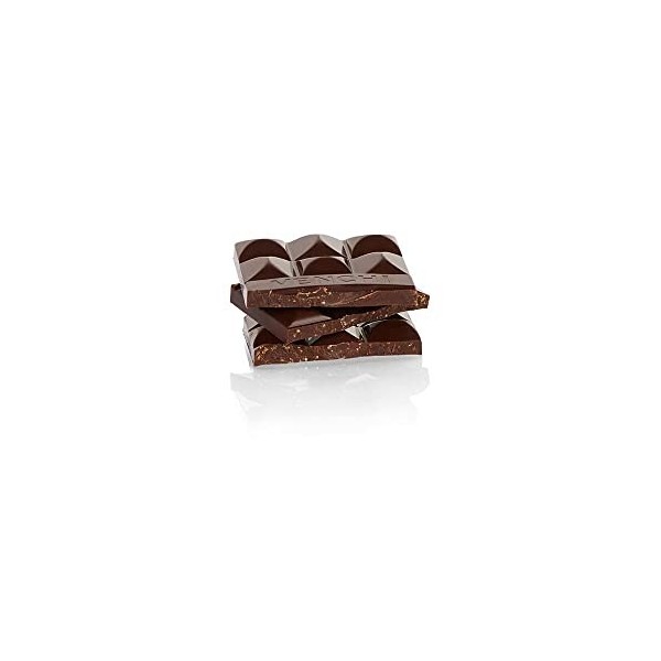 Venchi - Tablette de Chocolat Noir et Menthe - Chocolat Noir 60 % et Éclats à la menthe, 100 g - Sans gluten