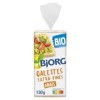 Bjorg Galettes Extra-fines Maïs - Sans gluten - Pauvre en sel - 130 g - Lot de 6