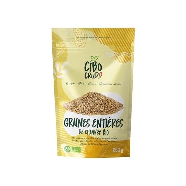 Graine de Lin Bio - 250g. Graines de Lin Brun 100% Naturel et Pur sans Additifs Riche en Fibres Oméga 3 et Sels Minéraux. Org