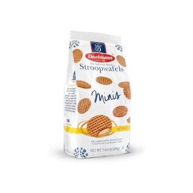 Daelmans Stroopwafels – Mini gaufres au miel – 25 x 8 g dans un sac de fond – Gaufres au miel hollandais Autentic – Gaufres s