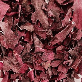 Roches Marines - Algue Déshydratée Dulse Bio en Paillette - 50 g - Fabriqué en France - Pour Salades et Poissons - Riche en P