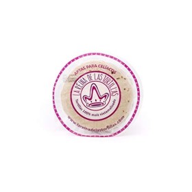 La Reina de las Tortillas - Tortillas de maïs blanc 100% nixtamalisées. Convient aux végétaliens et aux coeliaques. Emballé s