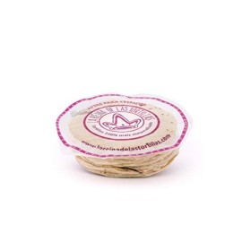 La Reina de las Tortillas - Tortillas de maïs blanc 100% nixtamalisées. Convient aux végétaliens et aux coeliaques. Emballé s