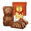 Lindt - Sachet de mini-moulages individuels fourrés TEDDY - Chocolat au Lait et cœur céréales croustillantes - Idéal pour Noë