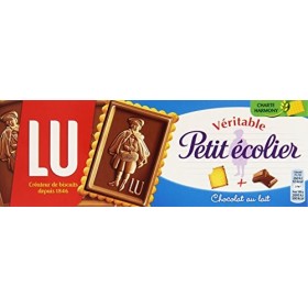 LU Petit Ecolier - Biscuit au Chocolat au Lait - Idéal pour le Goûter - Lot de 6 Boîtes de 150 g