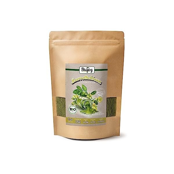 Biojoy Moringa en poudre BIO 250 gr , poudre de feuilles de moringa, sans additifs Moringa oleifera Lam. 
