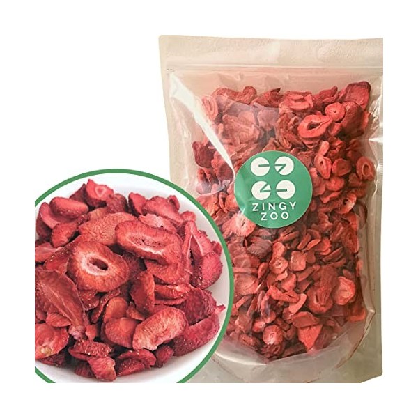 Fraises Fruits Frais Lyophilisée | Naturel Fraise Sechee Freeze Dried Fruit | Fruits Seche Lyophilisateur | Faire un Mélange 