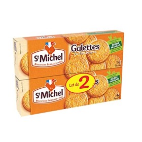 ST MICHEL Galettes au Bon Beurre Français 2 paquets de 130 g