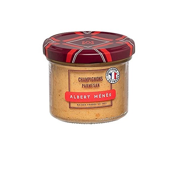 ALBERT MENES AM - Les Tartinables - Rillettes de Crabe 90 g - Lot de 6