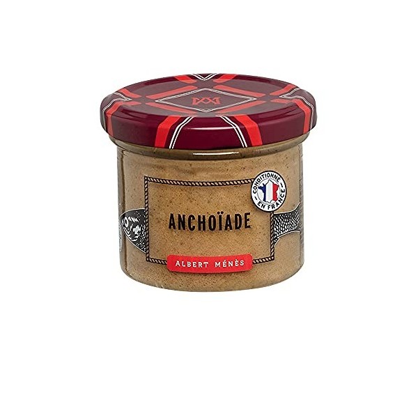 ALBERT MENES AM - Les Tartinables - Rillettes de Crabe 90 g - Lot de 6