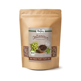 Biojoy Raisins secs Sultanine BIO 500 gr , Naturelles, sans Addition de Sucre, Racemus