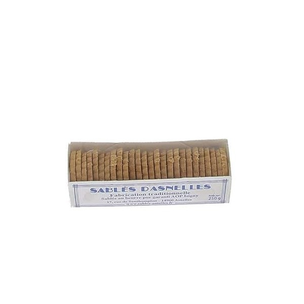 Boite de Sablés dAsnelles - 250g - Produits-Normandie