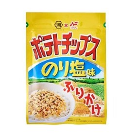 Nichifuri Chips de pommes de terre Nori Shio Aji Furikake 20 g – Il souligne le goût en saupoudrant et avec des algues et du 