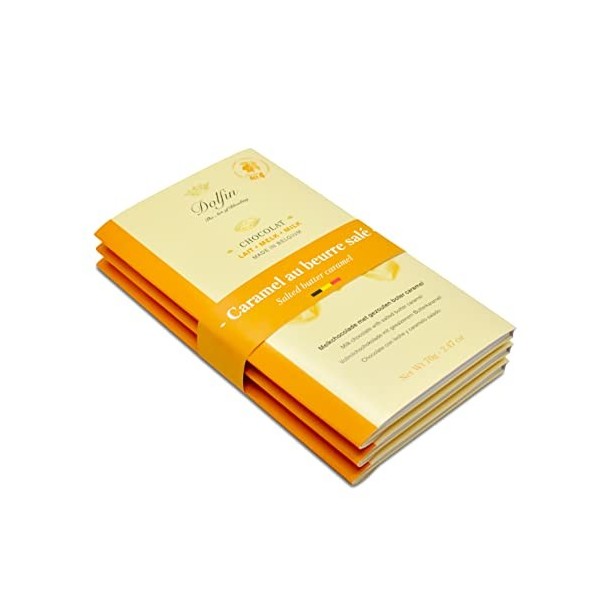 Dolfin Chocolat au Lait & Spéculoos Caramélisé - Tablette de Chocolat Belge Décadent, Biscuit Sablés Croustillants - Confiser