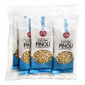 ZIG - Portion individuelle en cuisine - Noix de pin décortiquées 150g 5 sachets de 30g 