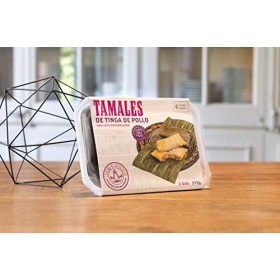 La Reina de las Tortillas - Leader européen de la gastronomie artisanale mexicaine - Tamales au"poulet tinga". 100% maïs nixt