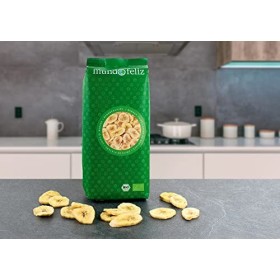 Mundo Feliz - Chips de banane bio, 3&nbsp;x&nbsp;250&nbsp;g