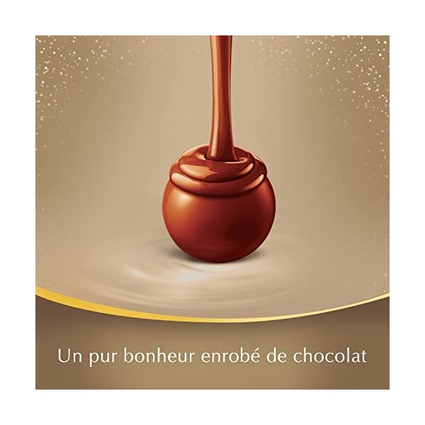 Lindt - Cornet LINDOR - Assortiment de Chocolats au Lait, Noirs et Blancs - Cœur Fondant, 200g Lot de 2 