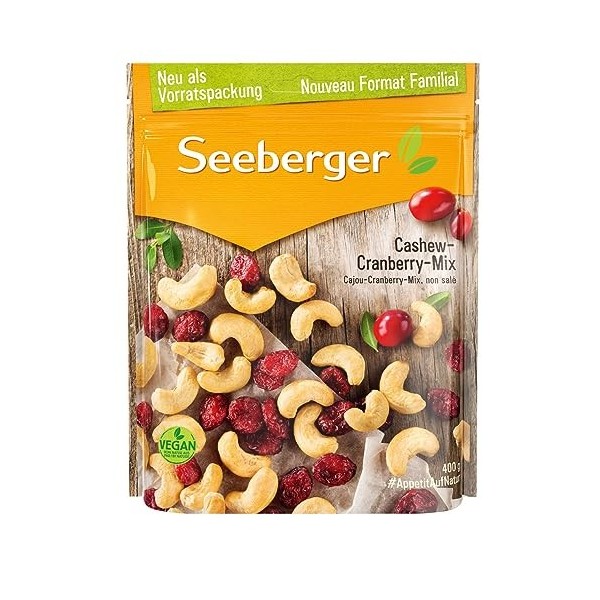 Seeberger - Cajou-Cranberry-Mix 1 x 400g