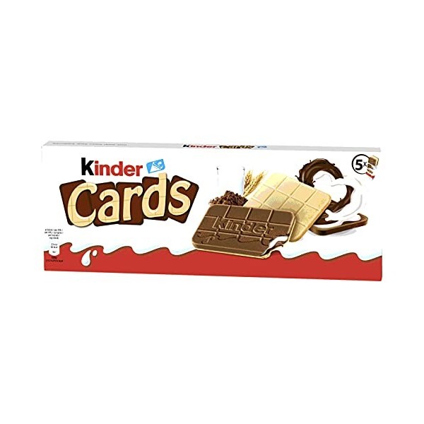 Kinder Cards Biscuit Gaufres 128 g
