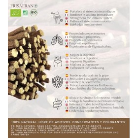 FRISAFRAN | Bâton de réglisse BIO | cultivé directement par FRISAFRAN | Origine Espagne 100Gr | Réglisse | Reglisse | Baton D