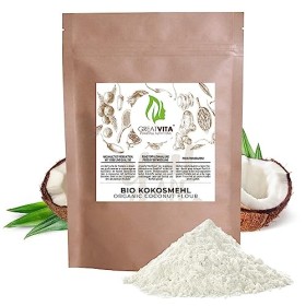 Farine de noix de coco biologique MeaVita, 1 paquet 1 x 2500g 
