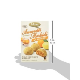 FALCONE Amaretti Macarons Saveur Agrumes 170 g - Lot de 4