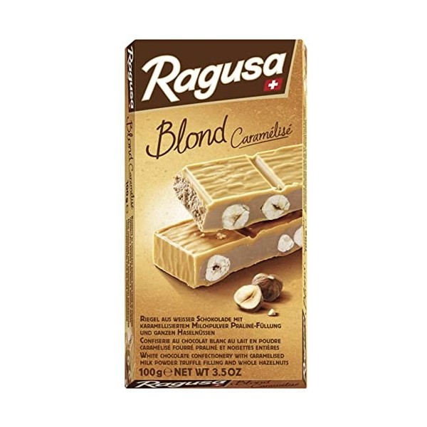 Camille Bloch Confiserie au Chocolat Blanc au Lait Blond Ragusa 100 g