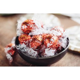 Lindt - Cornet LINDOR - Chocolat au Lait - Cœur fondant - Idéal pour Noël, 200g Lot de 2 