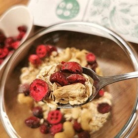 Canneberge Lyophilisée Sans Sucre Ajouté | 100% Naturel Cranberries Séchées Fruits Seches | Freeze Dried Fruit Cramberies Col