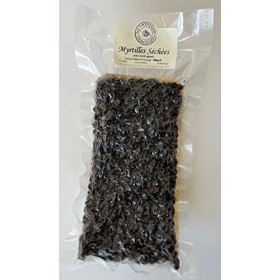 Myrtilles déshydratées - sans sucre ajouté ni conservateur - Sachet sous vide - Produit Artisanal - 200g