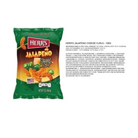 Lot de 2 curls Jalapeno Cheese Curls - Pour homme