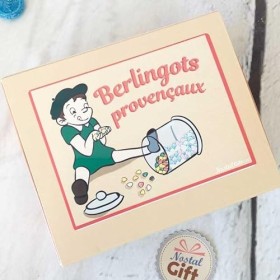 NostalGift.com - Boîte de bonbons berlingot fruit - 200 Grammes