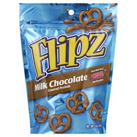 Flipz Milk Chocolate Covered Pretzels 141g 