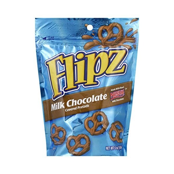 Flipz Milk Chocolate Covered Pretzels 141g 