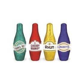 ABTEY - Casier à chocolat rempli de liqueur rouge loriginal 108 g - 12 bouteilles de liqueur assorties dans une caisse