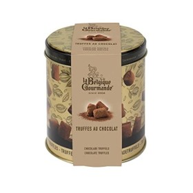 Boîte de Truffes au Chocolat noir 200g - La Belgique Gourmande
