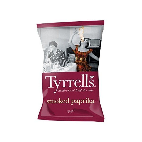 Tyrrells Chips Lisses Paprika 150 g