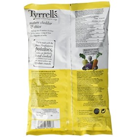 Tyrrells Chips Cheddar Affine/Ciboulette 150 g