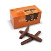 Kadodis - Orangettes Noir 160 G - Cacao Désir - 21 à 23 Ecorces dorange confites enrobées de chocolat noir - Chocolat 100% b