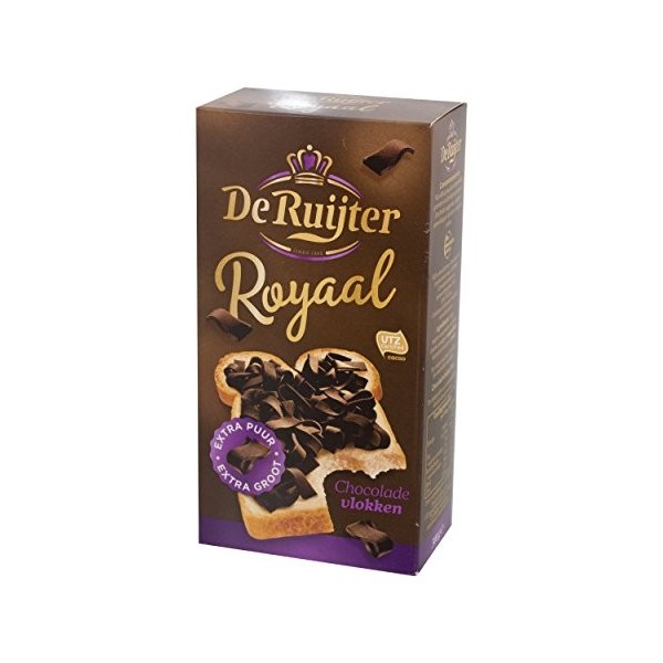 De Ruijter Royaal flocons de chocolat, mélange de grains de chocolat, 300 g