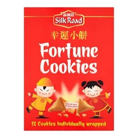 Silk Road Fortune Cookies - 12 Individually Wrapped Cookies