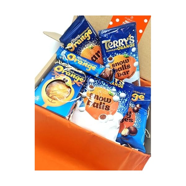 Boîte cadeau de Pâques Orange Terrys par Inside the Box