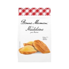 Bonne Maman - 12 Madeleines Pur-Beurre - Fondantes et Moelleuses - Le Sachet de 300g