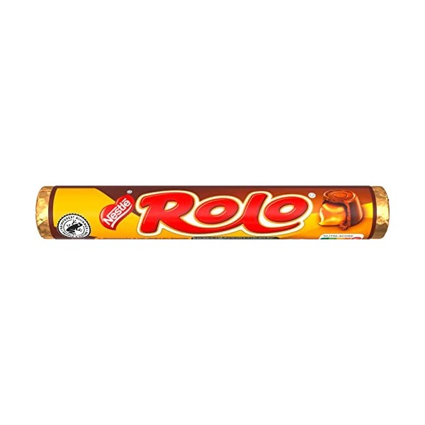 Nestlé - Rouleau de chocolats Rolo - lot de 6 rouleaux de 52 g