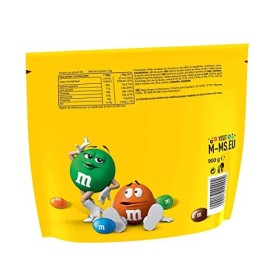 M&MS PEANUT - Bonbons chocolat au lait et cacahuètes - Sachet de 900g Lot de 2 