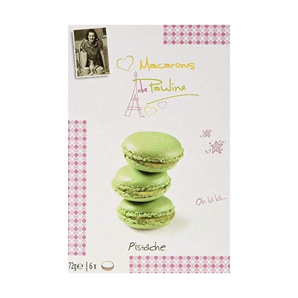 Macarons de Pauline Pistache 72g, 1x72g 