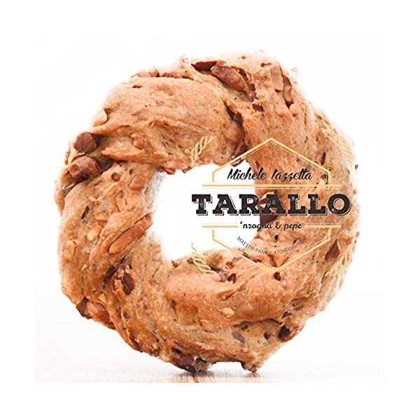 Taralli Sugna et poivre napolitain Recette traditionnelle AMANDE TRADITIONNELLE 1kg Tarallo aux amandes Dîner classique Snack